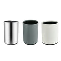 Hotel Bathroom Waste Bin Stainless Steel Plastic Foot Pedal Trash Can Soft-Closing Mechanism Kitchen Dust Bin Recycled Materials