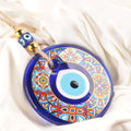 Handmade Evil Eye Wall Hanging 13cm Nazar Boncugu Good Luck Charming Glass Art Decor for Housewarming Gifts TM1003