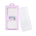 Cell Phone case Packaging Coated Paper Box with PVC clear Transparent Window for Recycle Mobile Phone case Boxes