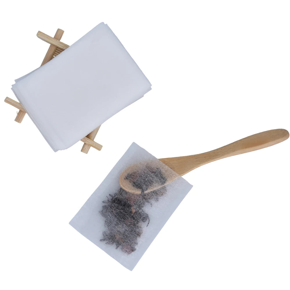 Customizable 100x120mm Corn Fiber Biodegradable Tea Coffee Filter PLA Compostable Heat Seal Packaging Premium for Printing