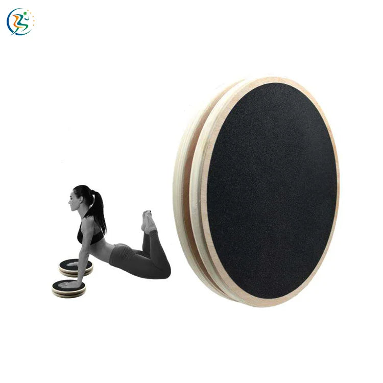 Balance Precision Wooden Waist Twisting Dance Sports Fitness Equipment s Disc Rotator Rotating Wood