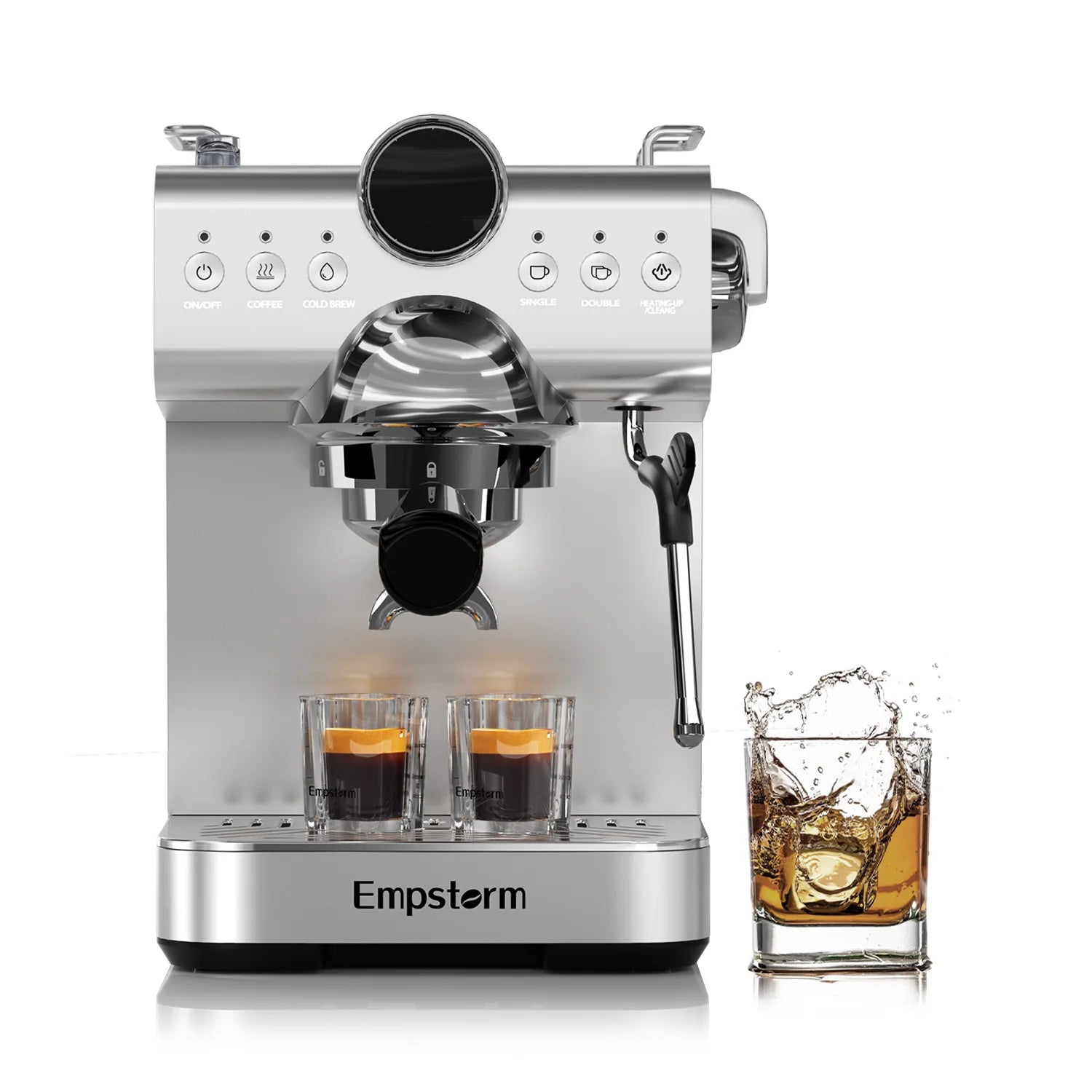For CB1 Electric Semi-Automatic Cold Brew Espresso Coffee Maker Aluminum Shell Temperature Control for Household Hotel Use