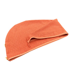 Microfiber Hair Towel Wrap with Button for Women Household Kitchen Item Waffle Design Hair Towel for Salon Use