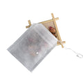 Draw String Sachet Tea Bags Non-Woven Fabric White 10*12cm for Herbal Plant Medicine & Cooking Packaging & Printing Product