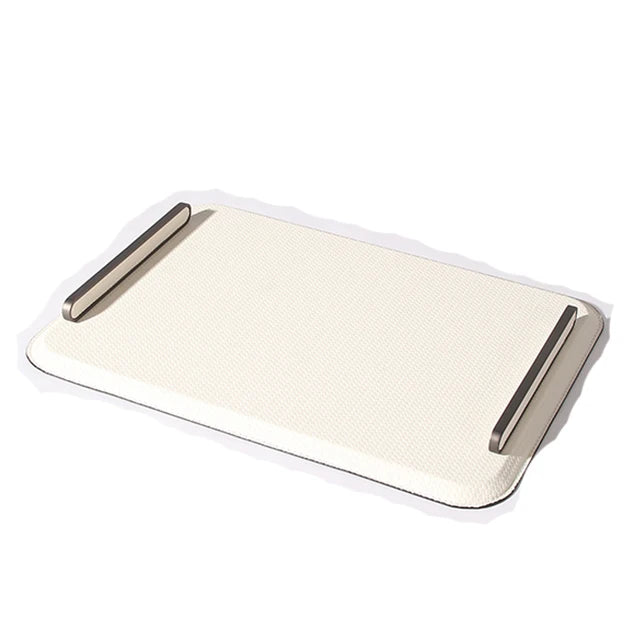 Handmade Luxury High-End Metal Serving Tray Designer Decorative Storage Trays for Hotel or Home Use in Living Room