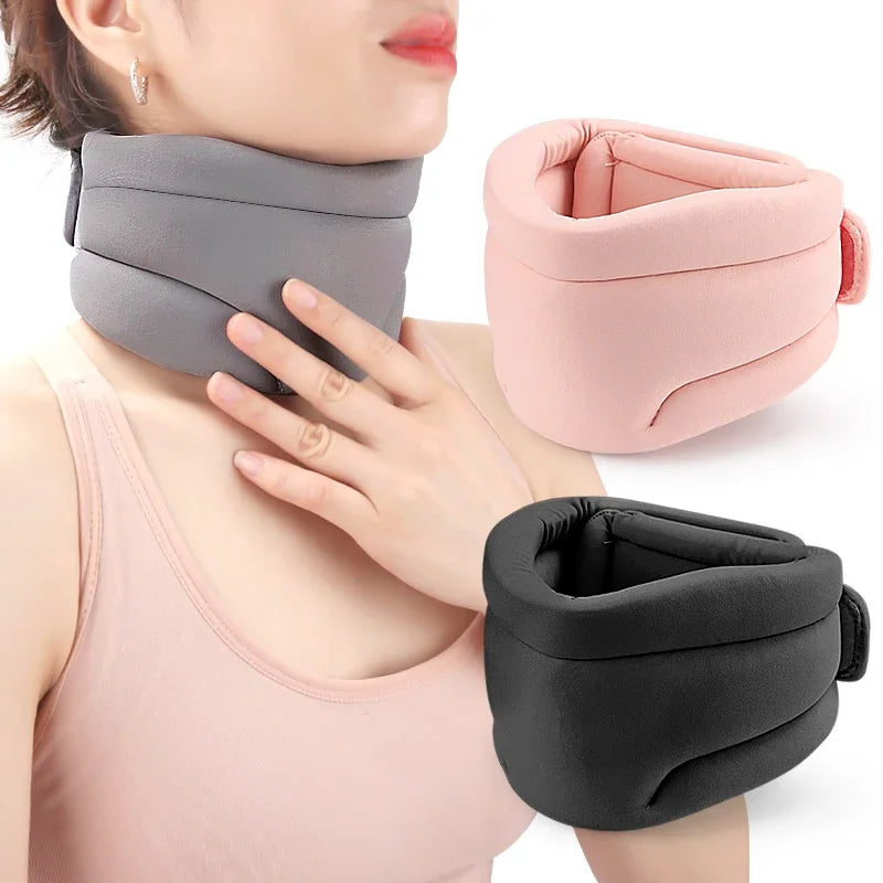 Soft Foam Neck Brace Adjustable Cervical Collar for Men & Women Neck Support for Pain Relief Injury Recovery & Posture