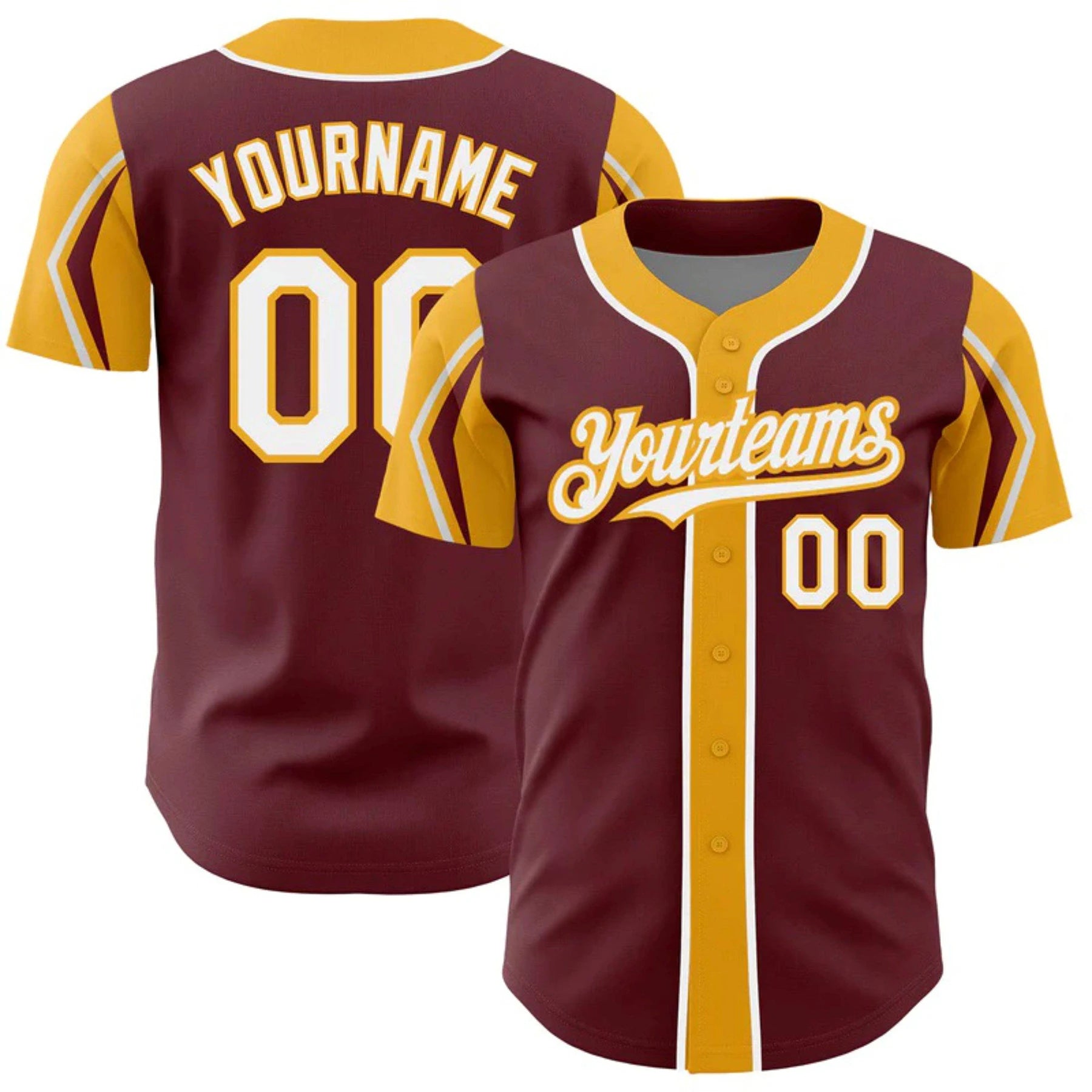 Full Button Custom Baseball Jerseys Sublimated Embroidered Logos Custom Colors Personalized Player Numbers Plus Size 100%