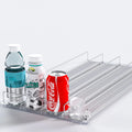 WholeSale Roller Pusher Shelf Bottle Display Shelf Rack for Commercial Refrigerator