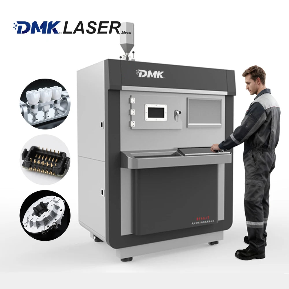 2026 the Latest Industrial-Grade Large Format DMK HK-M120-S Metal SLM 3D Printer for Metal Printer