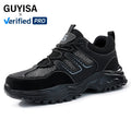 GUYISA New Style Sports Safety Shoes Light and Convenient with Rubber and Plastic Sole and Plastic Toe New Fashion MegaBDM