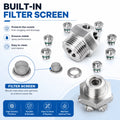 304 Stainless Steel XWT High Pressure Water Mist Nozzle Fine Atomization Fire Protection Nozzle for Industrial Cooling
