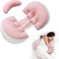 Chilling Home Pregnancy Pillow Maternity Pillow for Side Sleeper Travel Wedge Pillow Body Pillow Support for Back Belly