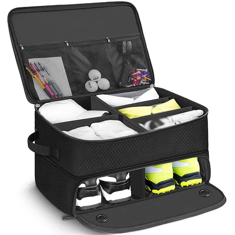 Priavte Label Logo Polyester Small Custom Eco Baseball New Folding Golf Bag Storage Car Organizer Trunk