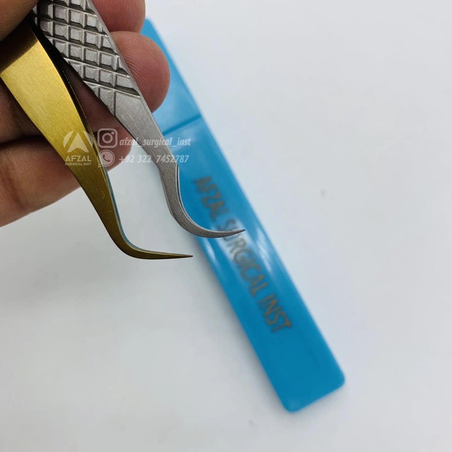 Custom High Quality Japanese Sustainable Steel Eyelash Tweezers Gold Nano Fiber Tip Lash Hand-Tested Professional Volume Eyelash