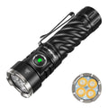 New Ultra Long Distance High Power USB Rechargeable Strong Light Outdoor Portable Lantern Waterproof LED Flashlight