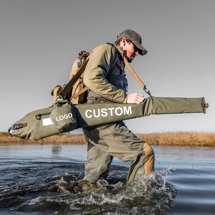 Outdoor Long Shooting Holster Bag 100% Waterproof  Tactical Backpack Hunting Bag Custom logo