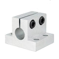 Flanged Connector Clamps Side Mounting Tube Supports Base Plate Connector Clamp Strut Clamps Sensor Holders Stands Dia 8 10 60