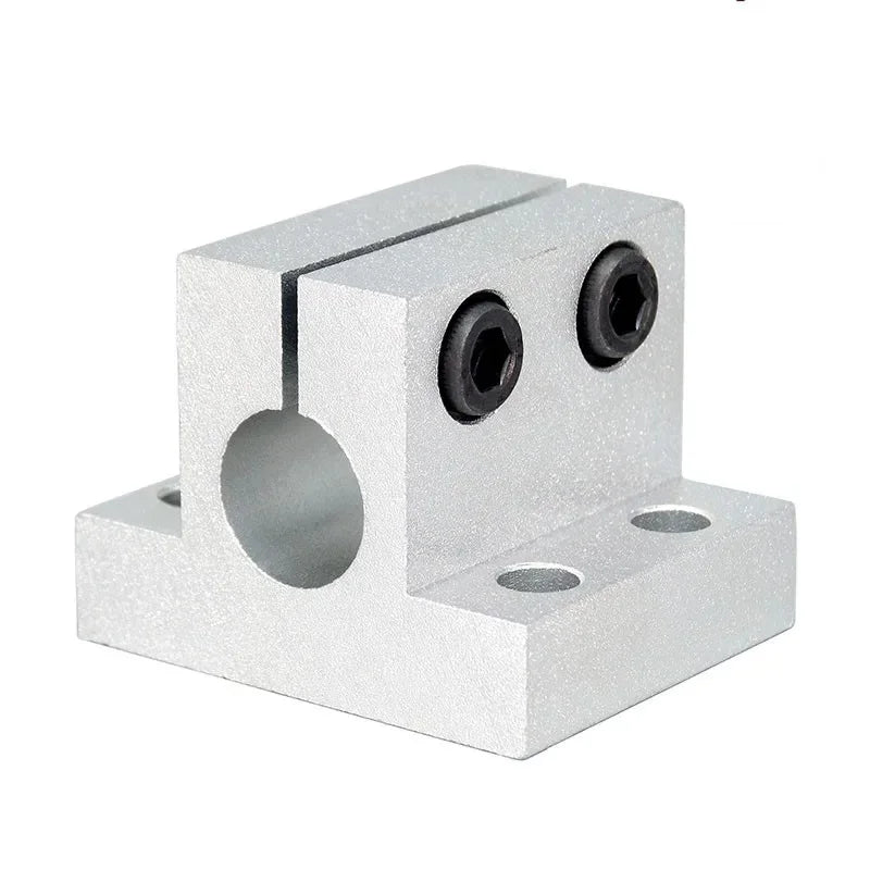Flanged Connector Clamps Side Mounting Tube Supports Base Plate Connector Clamp Strut Clamps Sensor Holders Stands Dia 8 10 60