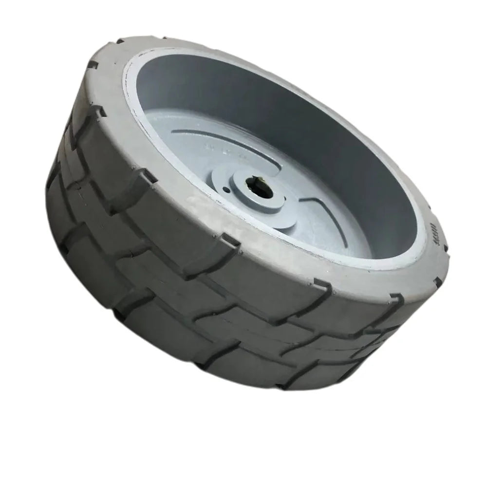 HNARL GENIE Wheel and Tire Assembly 15 X 5  Grey Genie Scissor Lift Wheel 105454GT 105454