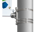 Promotional Flags & Banners Street Pole Banner Display with Light Pole Hardware Advertising Flag Banner Material
