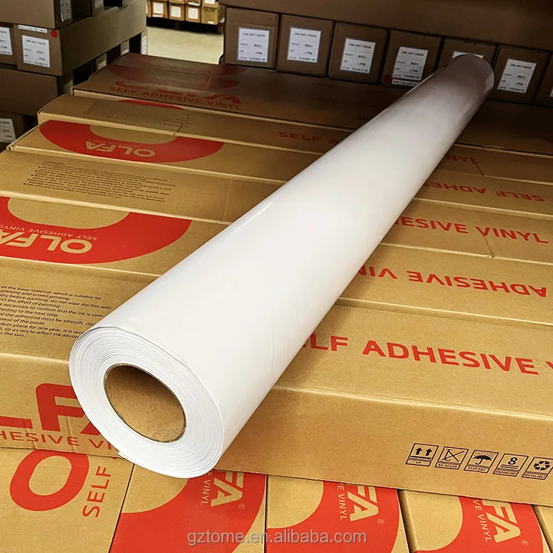 OLFA Brand 120g*80mic 140g*120mic Glossy Matt White Eco Solvent Printable Self Adhesive Vinyl