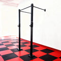 Custom Color Commercial Matte Black Powder Coat Wall Mount Squat Rack