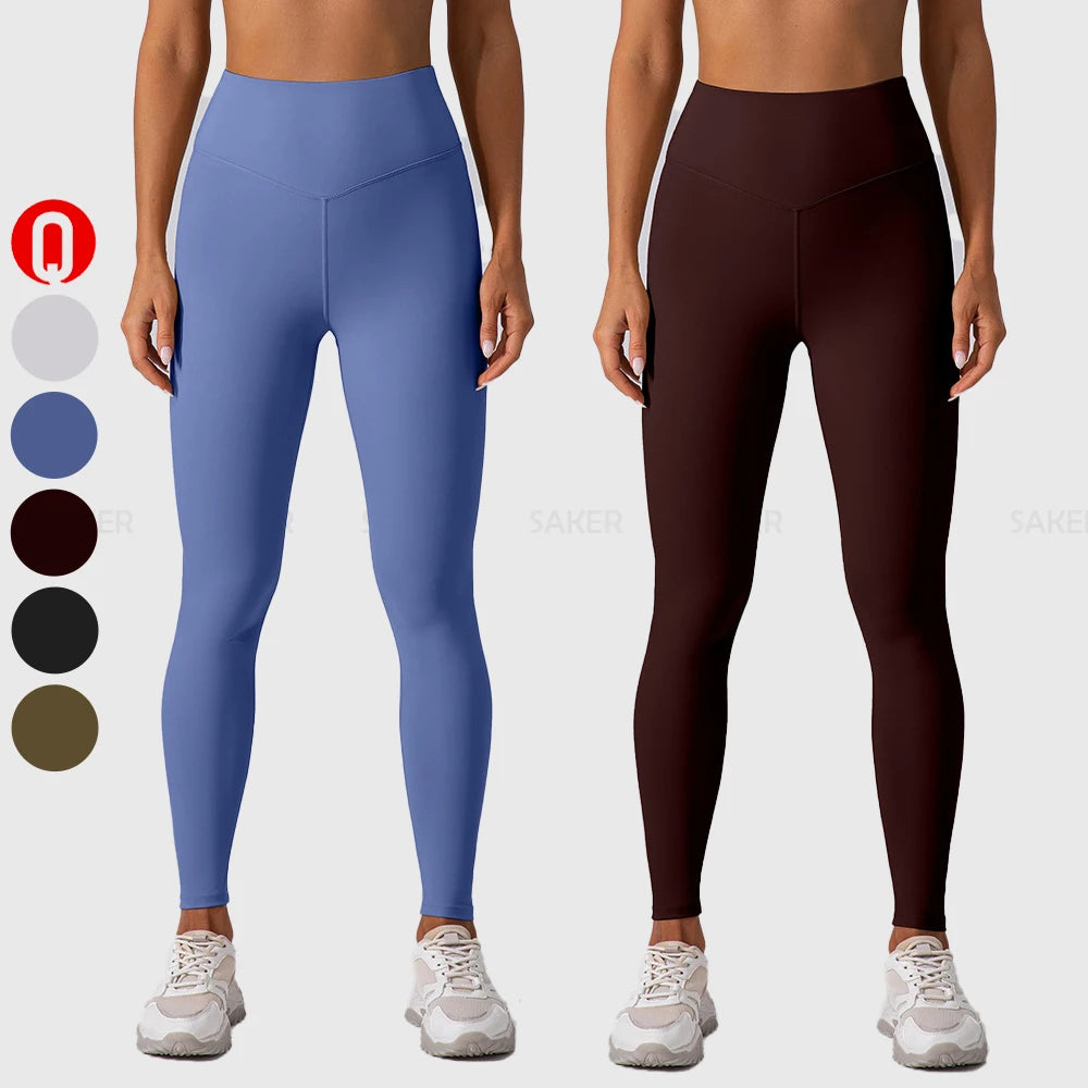 Hot Sale Women Compression High Waist Sport Fitness Leggings Custom Logo Workout Training Quick Dry Tummy Control Yoga Pant