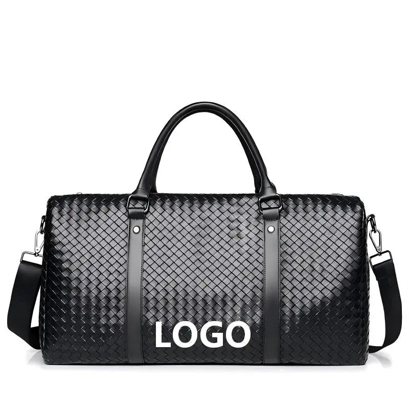 Customized Logo New Large Capacity Travel Bag Men's Leisure Trip Handbag Fitness Bag Shoulder Crossbody Bag Customized Color
