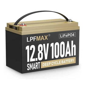 X-POWER US Stock 12.8V Solid State LiFePO4 Battery Pack 280Ah 2560Wh 3000 Cycles for Golf Cart RV Camping Boat Marine