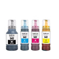 Tatrix 542 T542120 T542 Ink Compatible Color Water Based Bottle Refill Bulk Ink for Epson for EcoTank Pro ET-5850 Printer MegaBDM