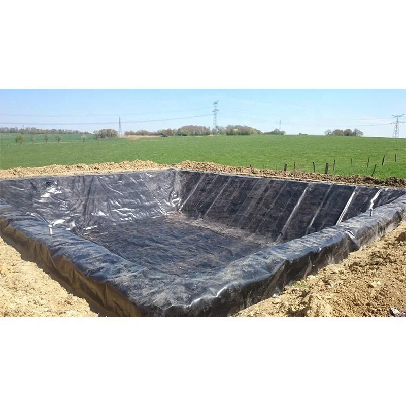 Guangzhou Lvju Fish Farm Aquaculture Pond Liner Hdpe Geomembrane Epdm Agricultural Pond Liners