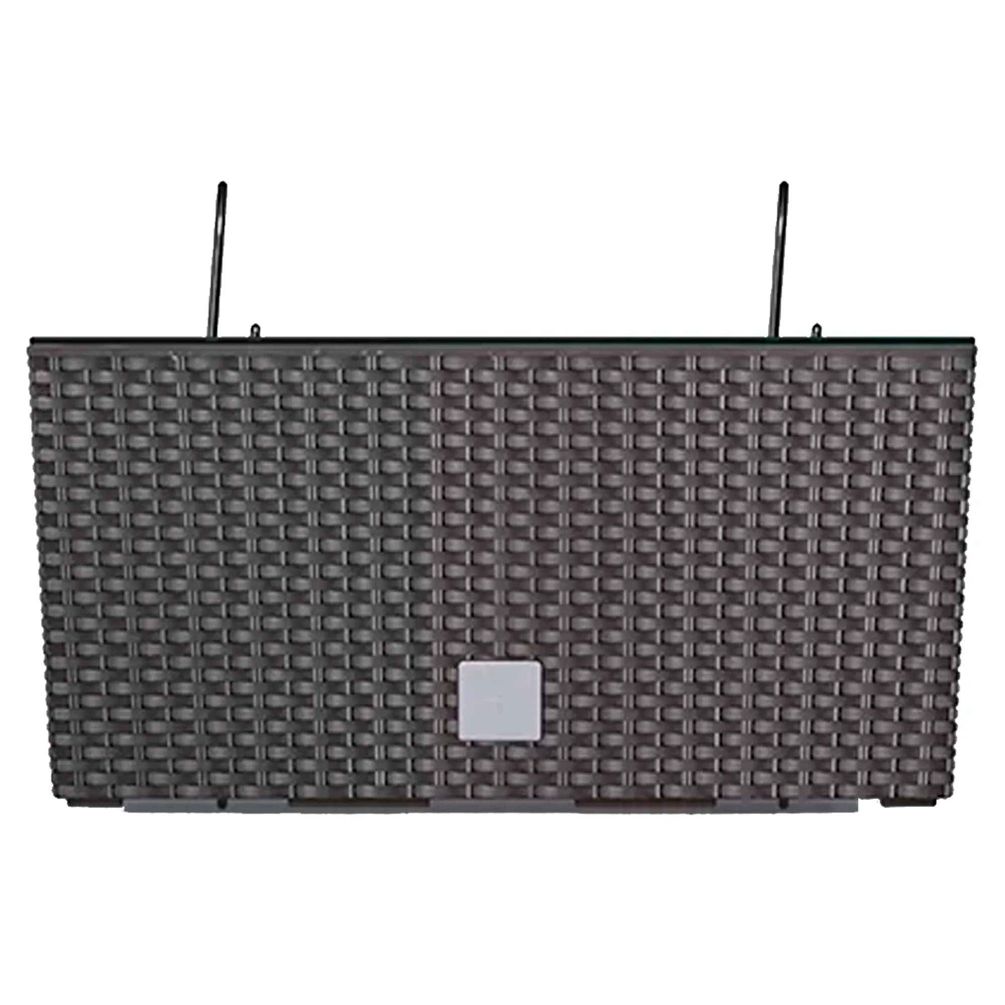 RATO CASE W balcony planter dimensions (mm) 395x185x195 dark ochre color