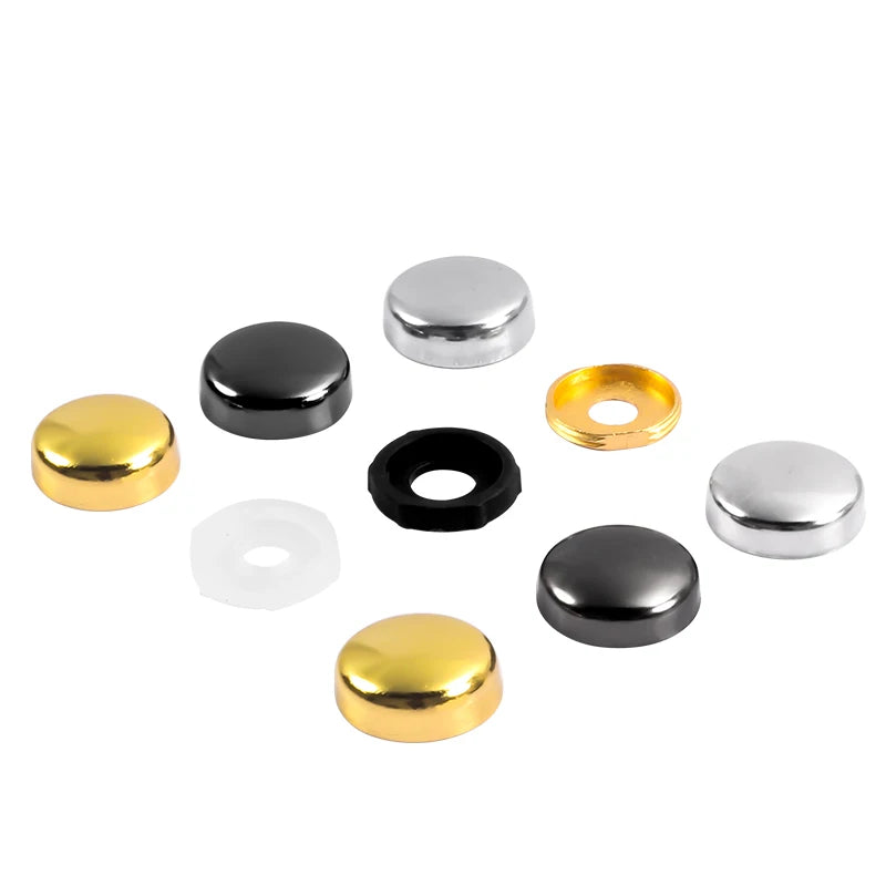 ZuoGang Mirror Screws Decorative Stainless Steel Screw Cover Decorative Mirror Fasteners Advertising Hardware Nails Construction