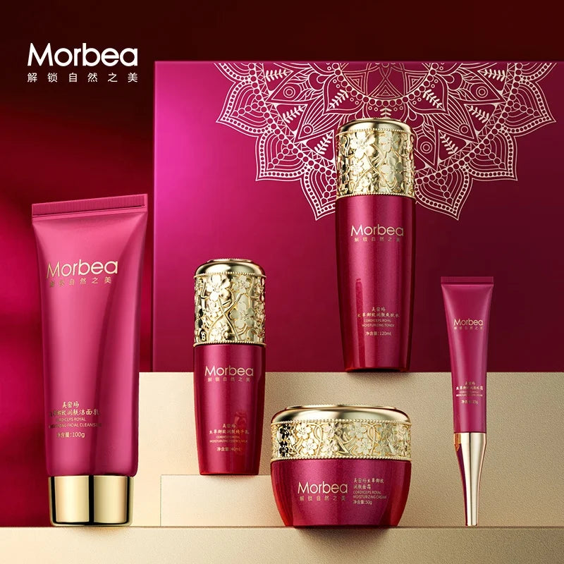 OEM ODM Private Label MORBEA Skin Care Moisturizing Softening and Cleansing Cosmetics Skin Care Set