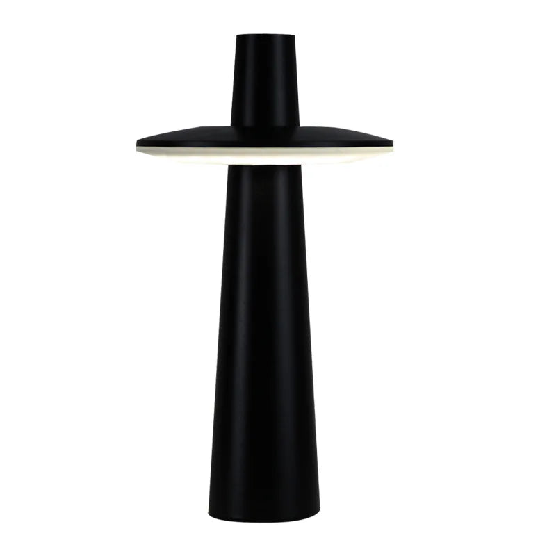 JAIYI Portable Decorative Rechargeable LED Desk Lamp Three-color Dimmable Desk Lamp Suitable for Bedrooms and Dining Rooms