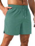 Elastic Waist Men's  Summer Shorts - Perfect for Hot Weather 5 inches inseam cotton shorts Wholesale Custom Fashion 2025