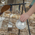 304 Stainless Steel with Folding Handle Camping Bowls Outdoor Hiking Picnic Travel Barbecue Portable Metal Water Sierra Cup