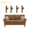 Durable Customizable Solid Wood Furniture for Outdoor Kitchen for Chair Table Couch Legs Dining Hotel Hospital Ready for Export