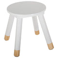 Atmosphera "softness" children's stool white.