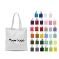 Everyday Durable Cotton Canvas Shopping Tote Bag with Custom Logo for Shopping and Other Activities