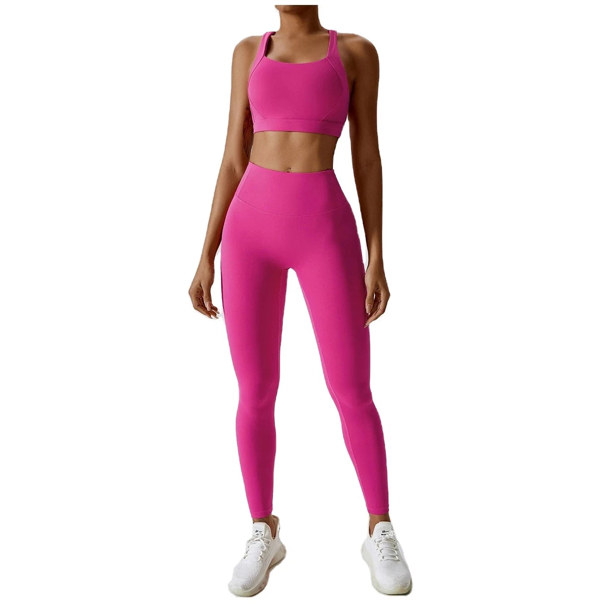 Customized New Fashion Ladies Breathable Slim Fit Active Wear Set Two Pieces Yoga Suit Women Gym Fitness Sets 2025  Best