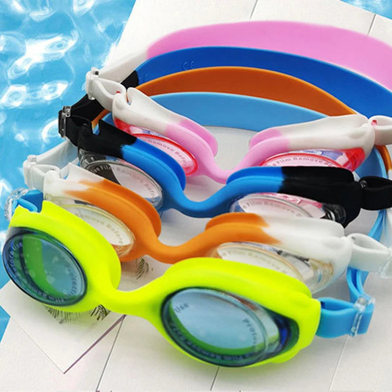 Oem Factory Goggles Swim Custom Eco Friendly Safety Waterproof Silicone Kids Cheap Prices Waterproof Swimming Glasses Anti Fog