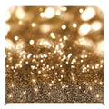 Custom 8ft X 8ft Shiny Gold Pillow case Tension Fabric Display Photo Booth Backdrop
