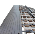 High Quality Modern 3D Anticorrosion WPC Composite Decking Waterproof Outdoor Wood Square Trestle Click Installation Wood Grain
