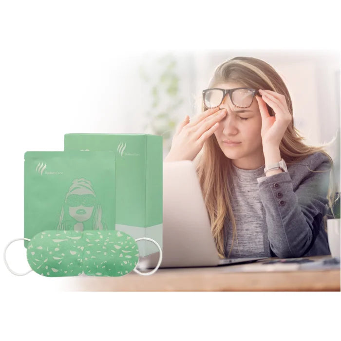 Medical Hot Compress Patches Heated Disposable Eye Heat Mask Instant Self Heating Gentle Steam Eye Mask for Dry Eyes