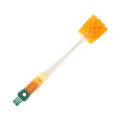 Upgraded 5-in-1 Eco-Friendly Silicone Detachable Carrot Cup Cleaning Brush Green/Yellow Innovative Multi-Use Cleaning Tool