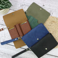 Retro PU Leather Playing Card Case Playing Card Holder With Hanging Strap Portable Poker Card Storage Bag for Indoor Games