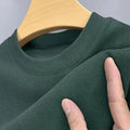 OEM Customize Design logo New Men's Winter Bottoming Shirt Men's Round Neck Long-sleeved T-shirt and Mid-neck Spring and Autumn