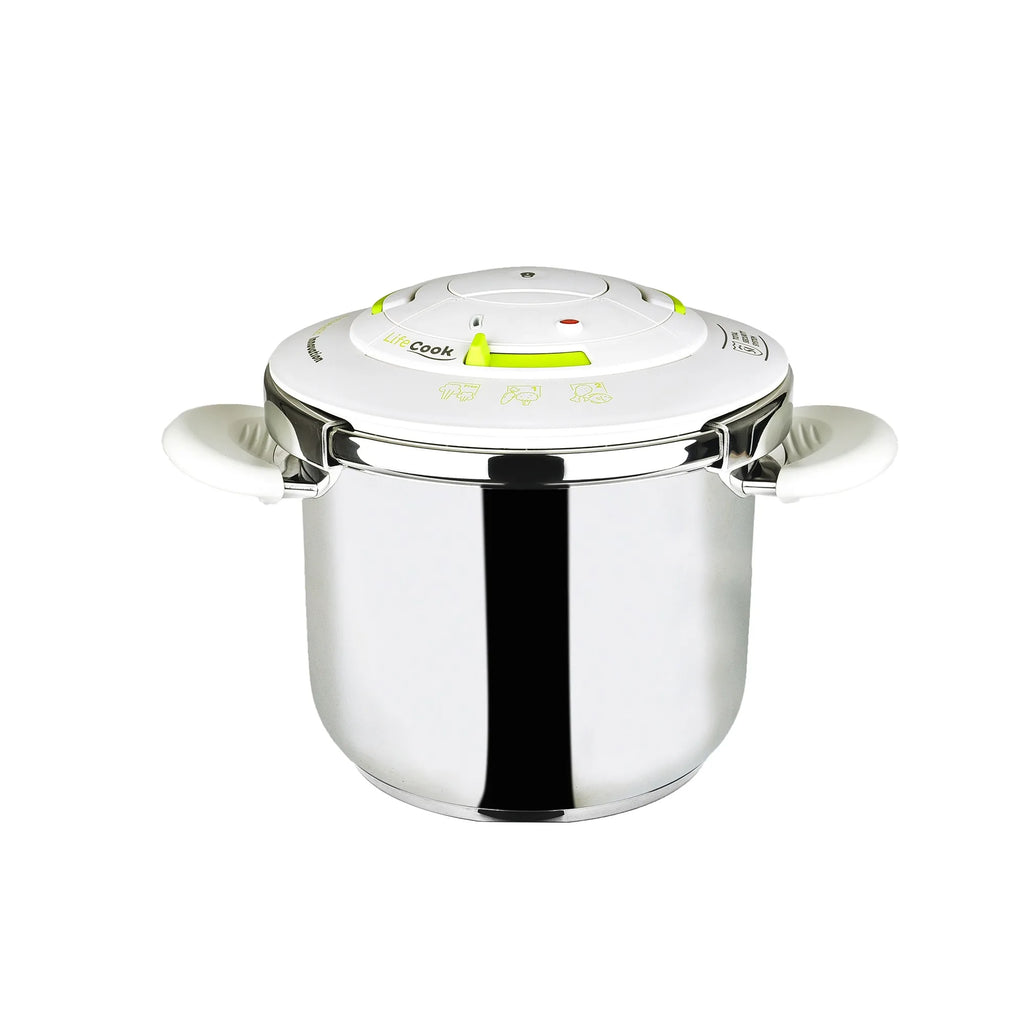 LIFECOOK 22cm 6.5L Stainless Steel Pressure Cooker