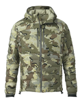 Men's Winter Casual Hunting Puffer Jacket Outdoor Breathable Quick Dry Custom Dye Front Logo Position High Quality Seamless